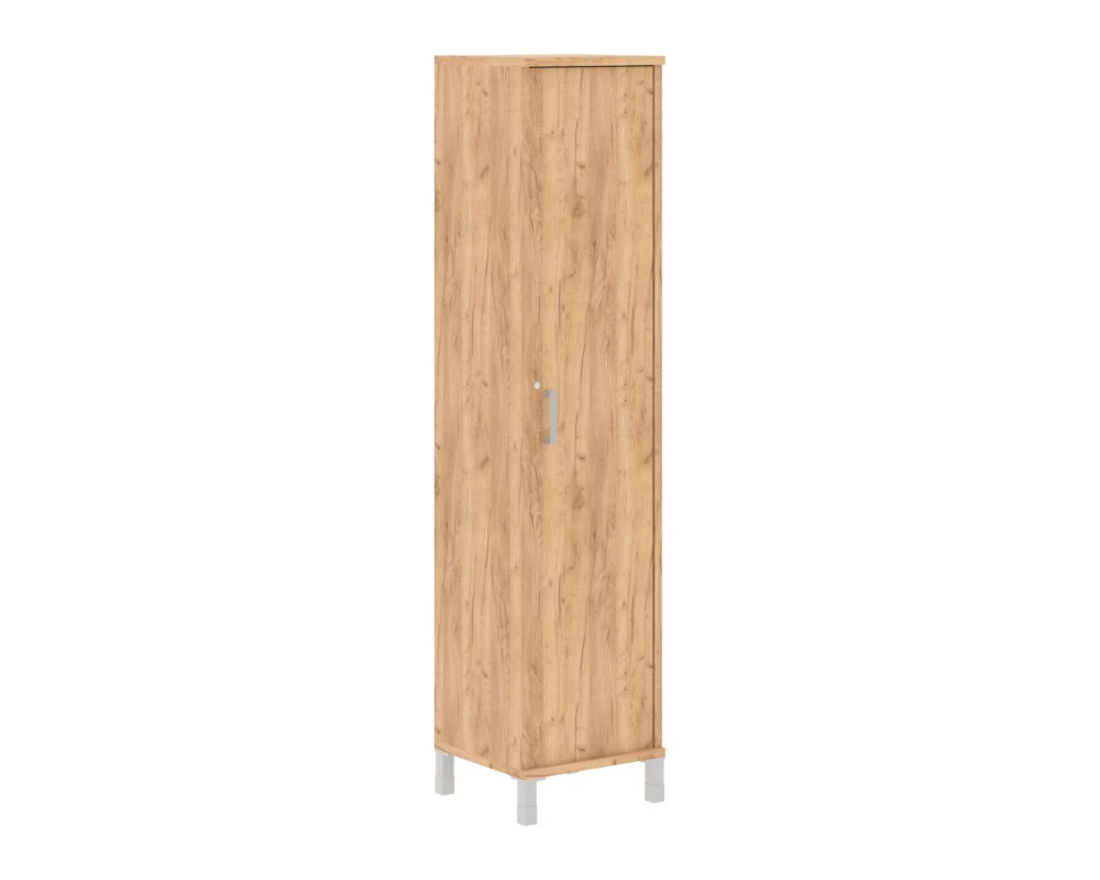 Шкаф колонка высокая с замком в глухой двери Борн / Born TP