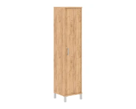Шкаф колонка высокая с замком в глухой двери Борн / Born TP images