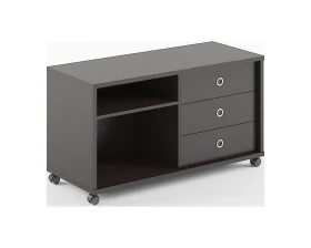 Тумба мобильная с двумя полками 1200х500х660 Борн / Born TP images