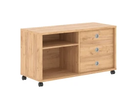 Тумба мобильная с двумя полками 1200х500х660 Борн / Born TP images