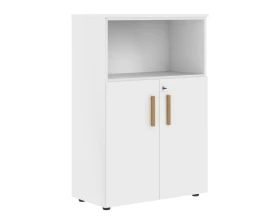 Шкаф с глухими малыми дверьми и полкой Форта / Forta images