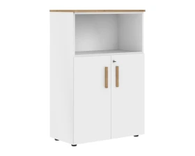 Шкаф с глухими малыми дверьми и полкой Форта / Forta images