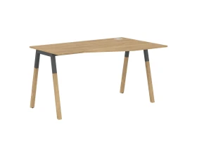 Стол письменный 1380х900(670)х733 Форта / Forta images