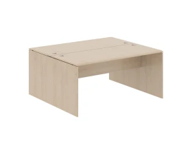 Рабочая станция 2-х местная 1600х1406х750 Вейв / Wave images