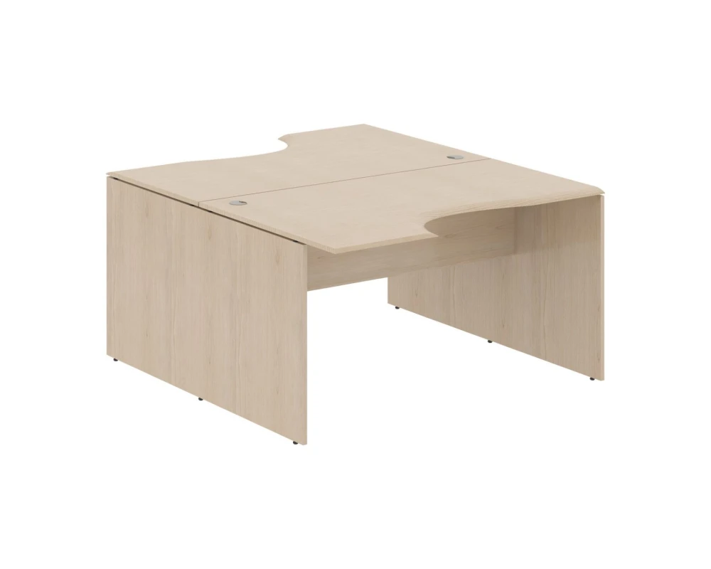 Рабочая станция 2-х местная левая/правая 1400х1806х750 Вейв / Wave