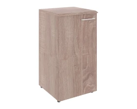 Шкаф колонка с глухой малой дверью и топом Вейв / Wave images