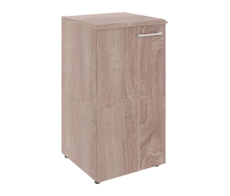 Шкаф колонка с глухой малой дверью и топом Вейв / Wave