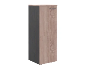 Шкаф колонка с глухой средней дверью и топом Вейв / Wave images