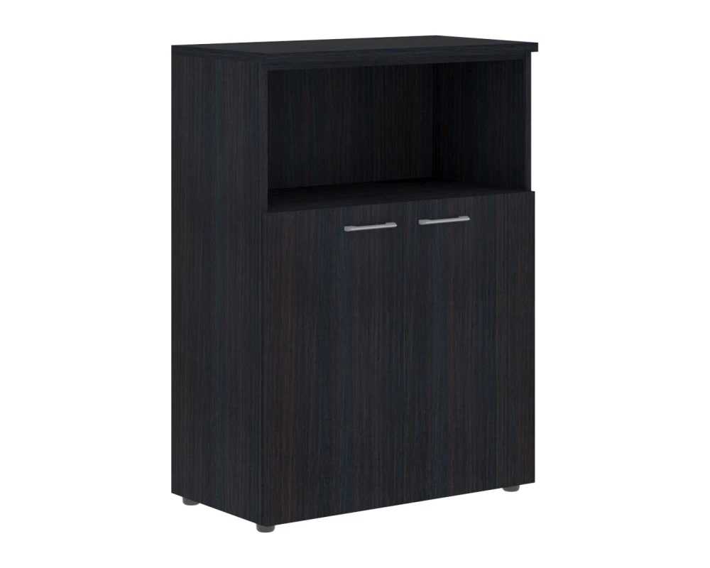 Шкаф с глухими малыми дверьми, полкой и топом Xten